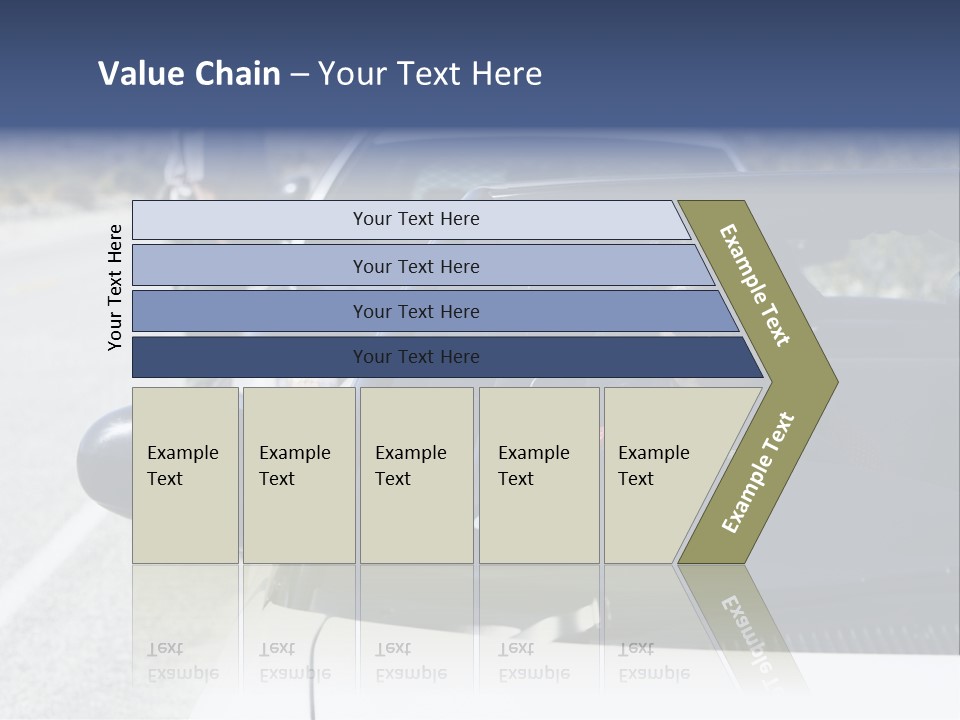 Uniform Desert Officer PowerPoint Template
