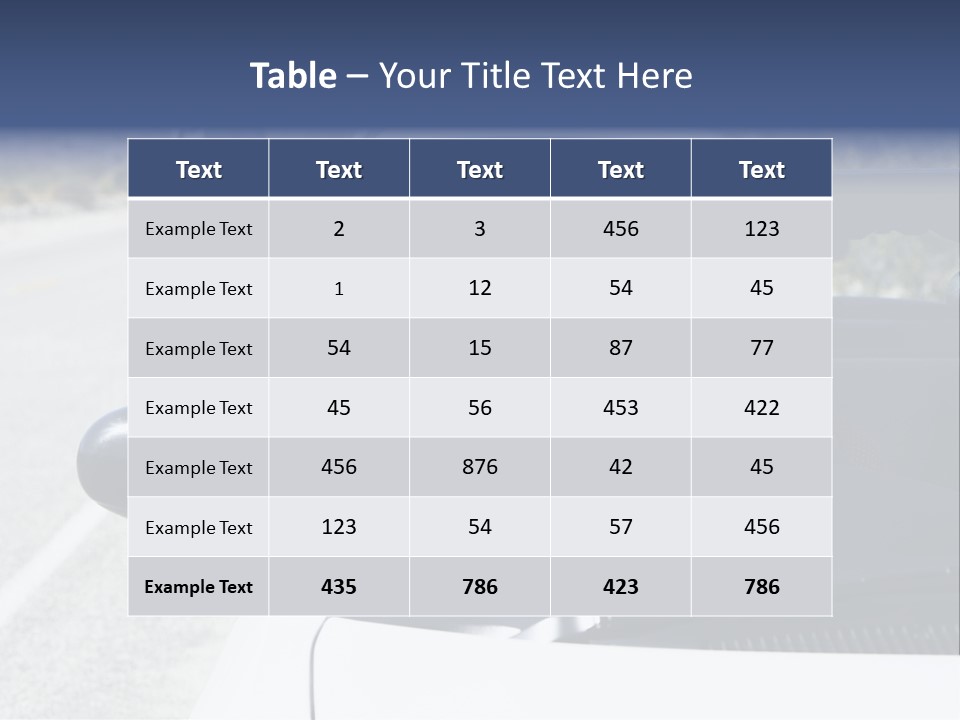 Uniform Desert Officer PowerPoint Template