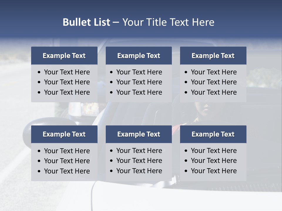 Uniform Desert Officer PowerPoint Template