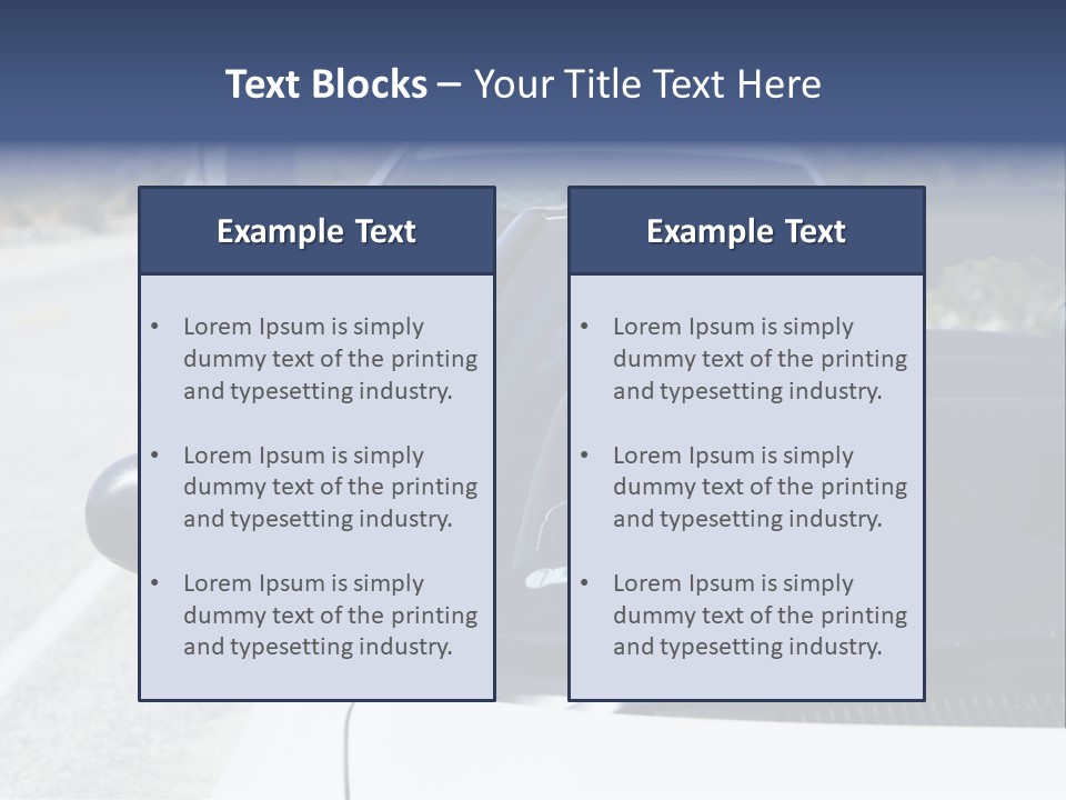 Uniform Desert Officer PowerPoint Template