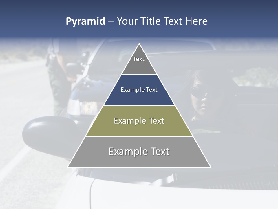 Uniform Desert Officer PowerPoint Template
