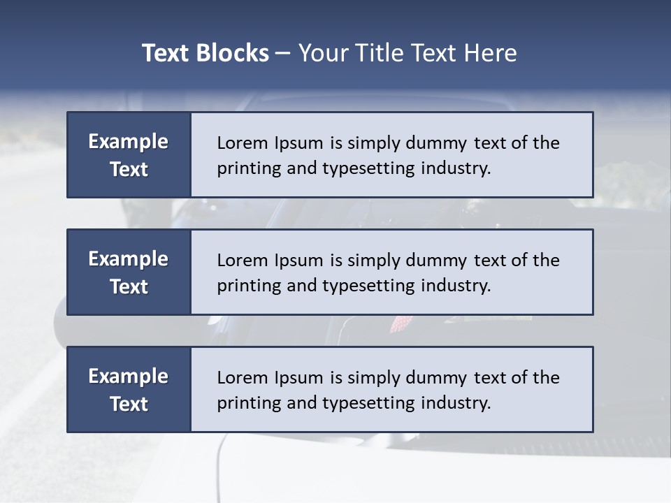 Uniform Desert Officer PowerPoint Template