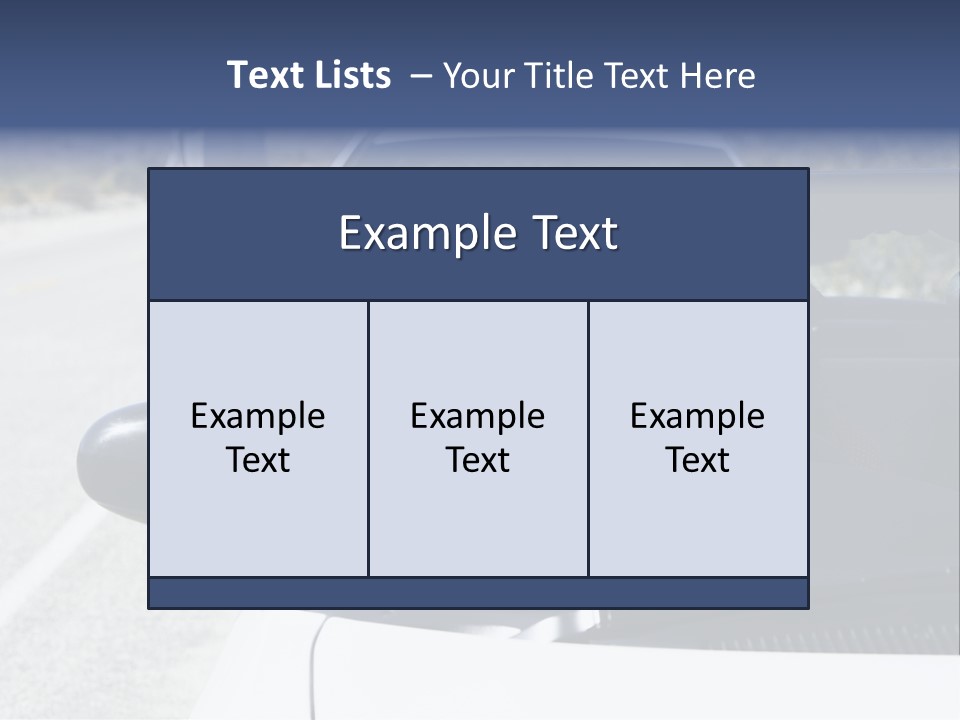 Uniform Desert Officer PowerPoint Template