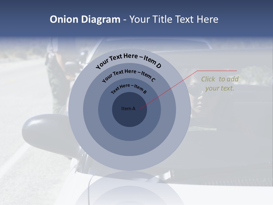 Uniform Desert Officer PowerPoint Template