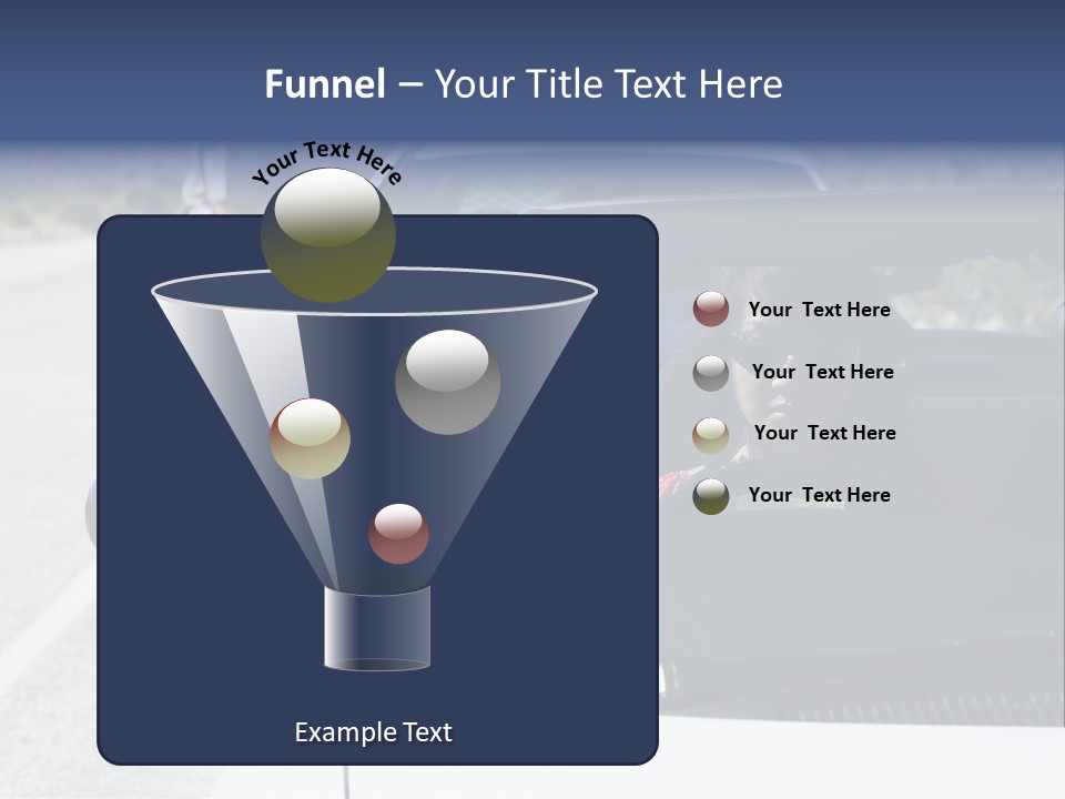 Uniform Desert Officer PowerPoint Template