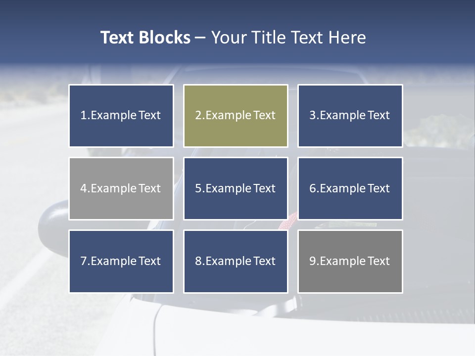 Uniform Desert Officer PowerPoint Template