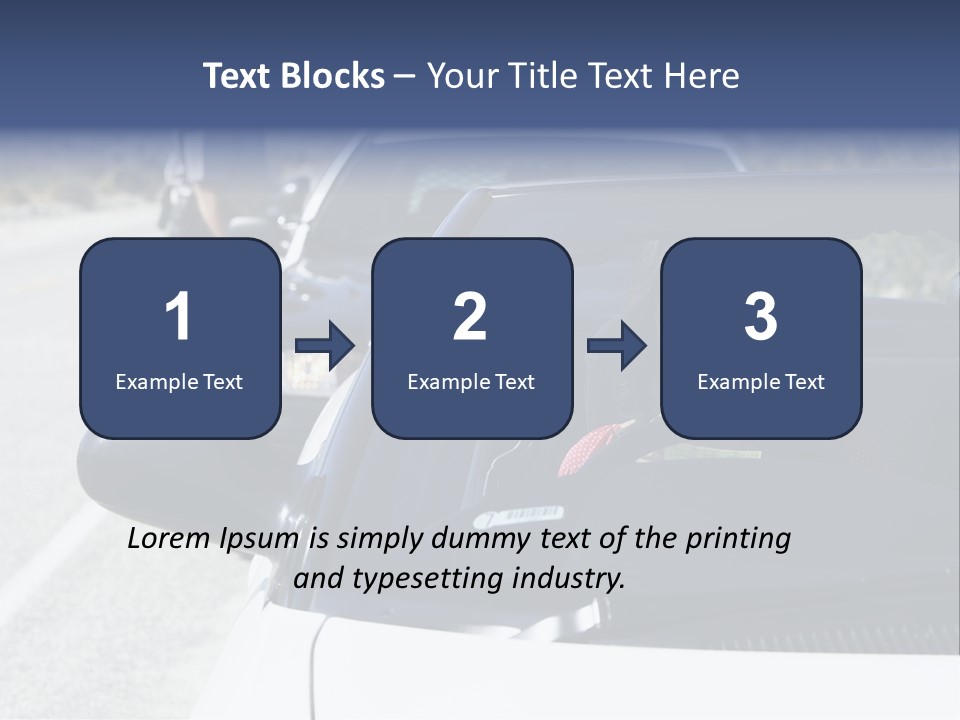Uniform Desert Officer PowerPoint Template