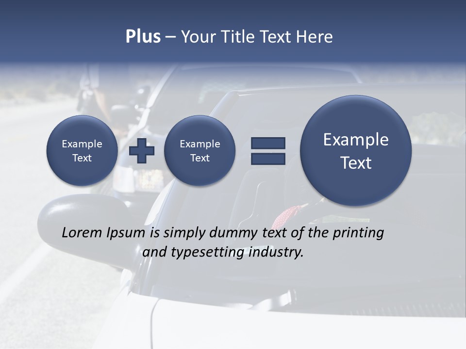 Uniform Desert Officer PowerPoint Template