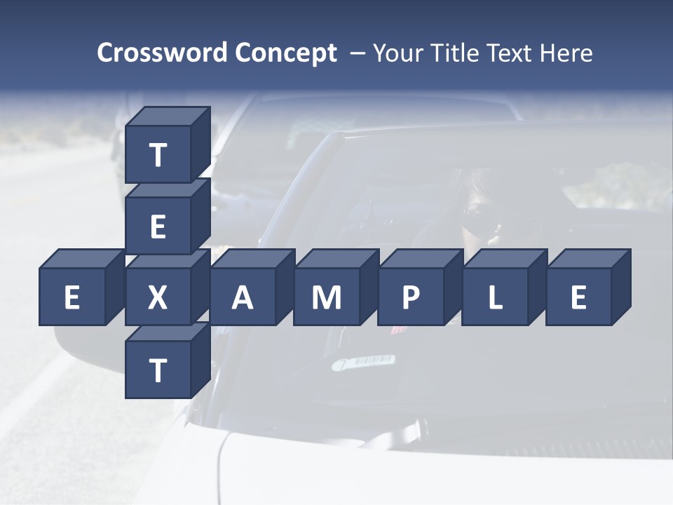 Uniform Desert Officer PowerPoint Template