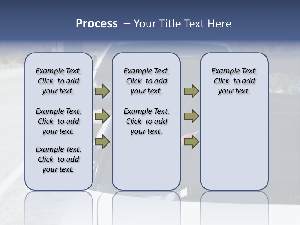 Uniform Desert Officer PowerPoint Template