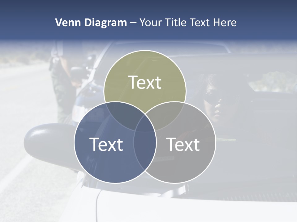Uniform Desert Officer PowerPoint Template