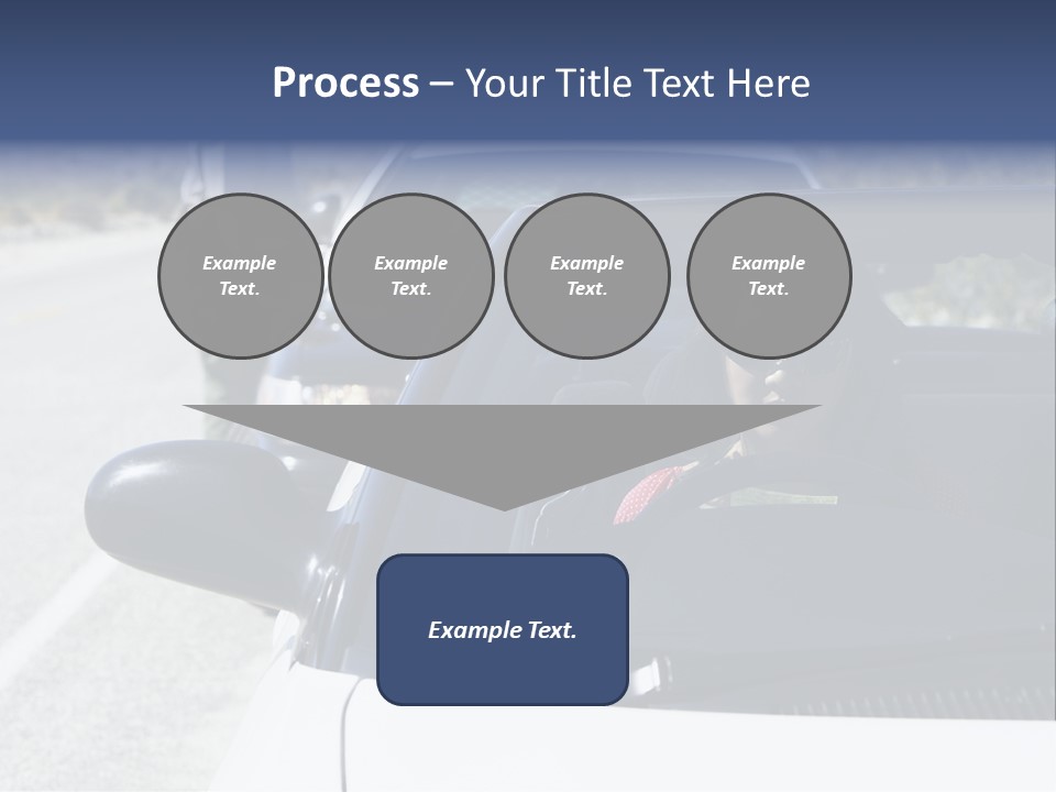 Uniform Desert Officer PowerPoint Template