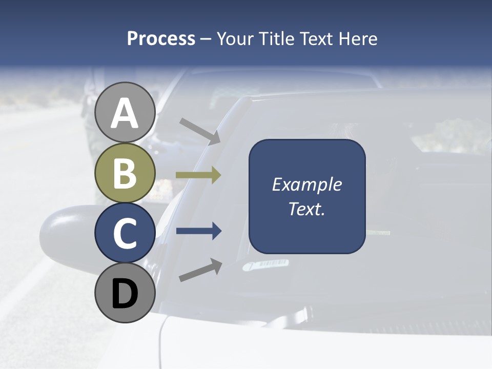 Uniform Desert Officer PowerPoint Template
