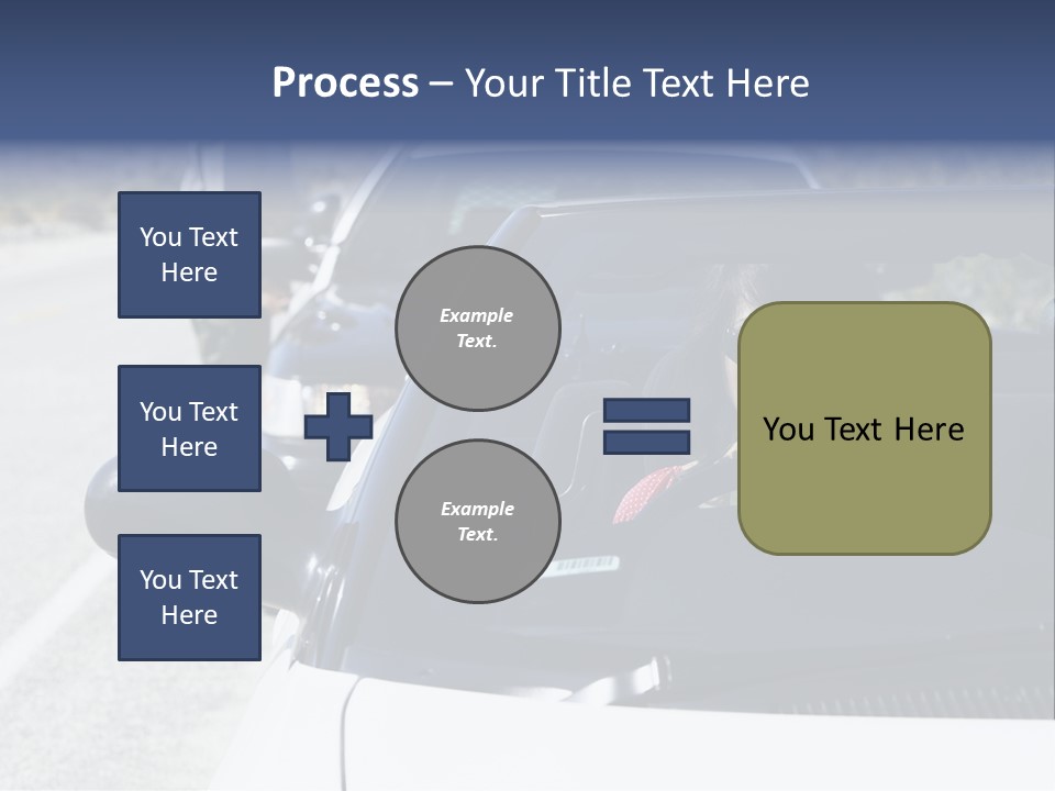 Uniform Desert Officer PowerPoint Template