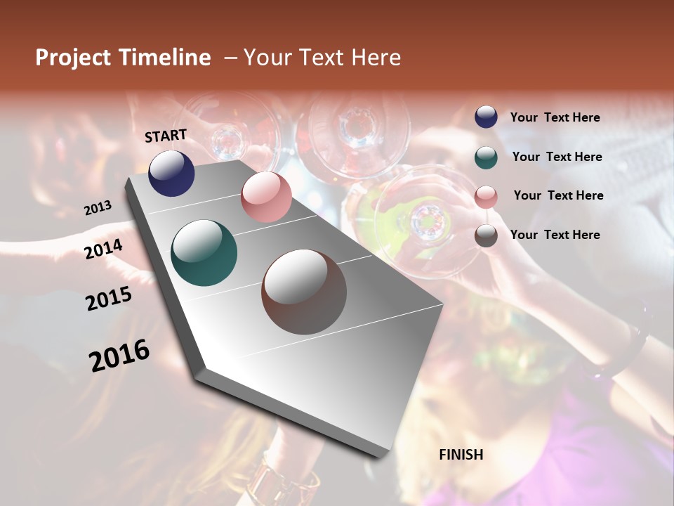 Lifestyle Down Holiday PowerPoint Template