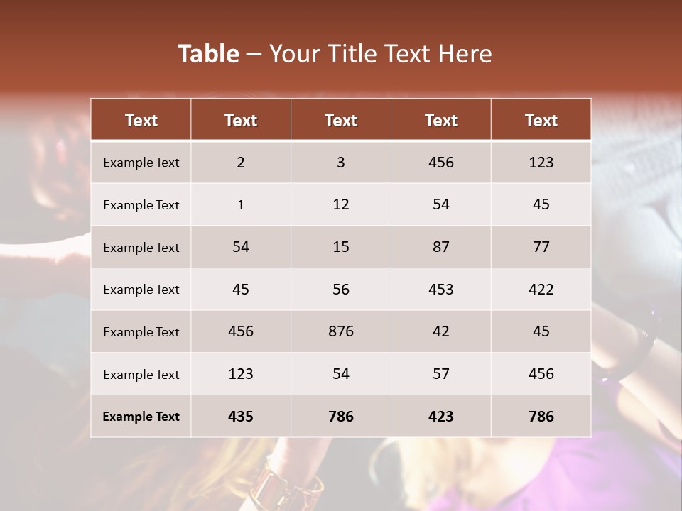 Lifestyle Down Holiday PowerPoint Template
