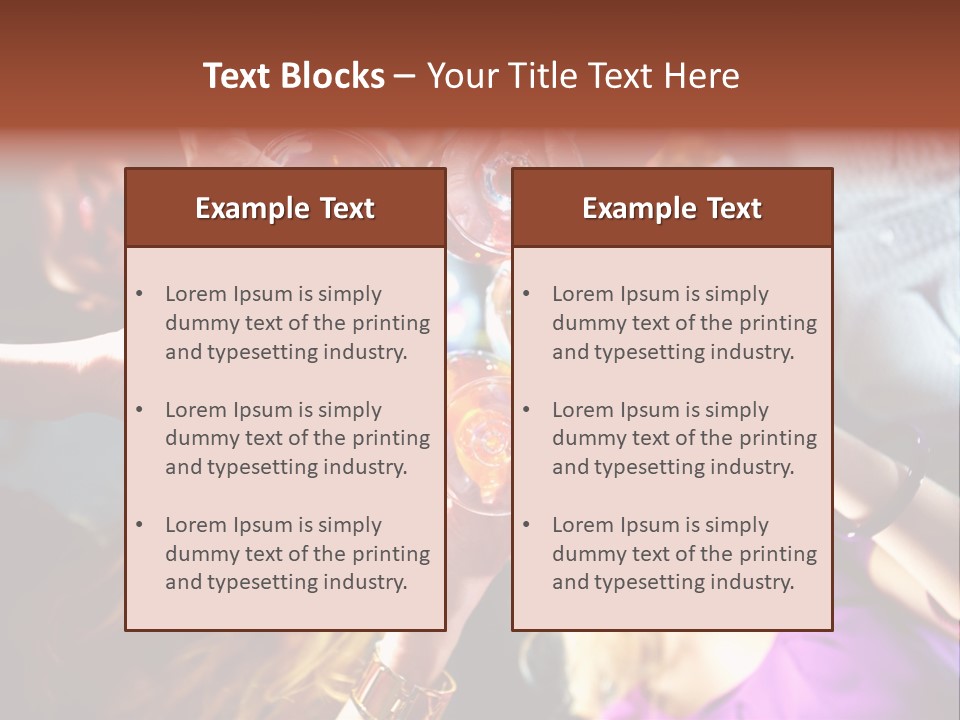 Lifestyle Down Holiday PowerPoint Template