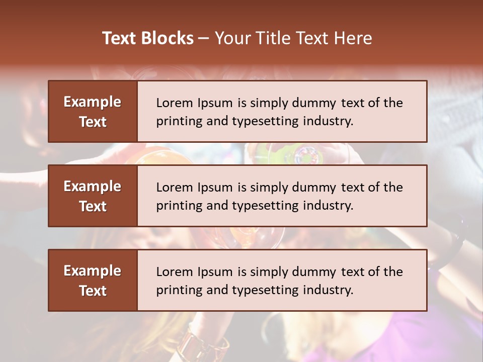 Lifestyle Down Holiday PowerPoint Template