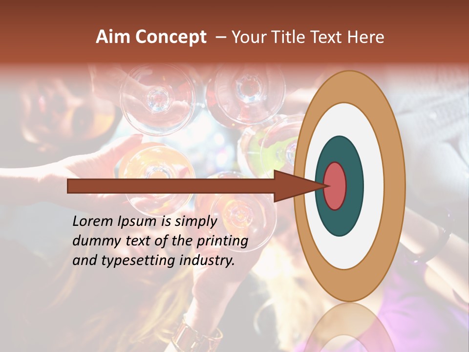 Lifestyle Down Holiday PowerPoint Template