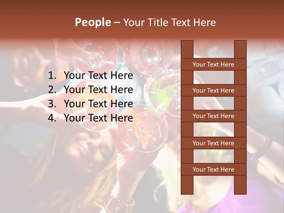 Lifestyle Down Holiday PowerPoint Template
