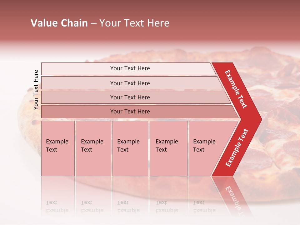 Isolated Dinner Background PowerPoint Template