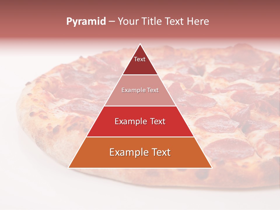 Isolated Dinner Background PowerPoint Template