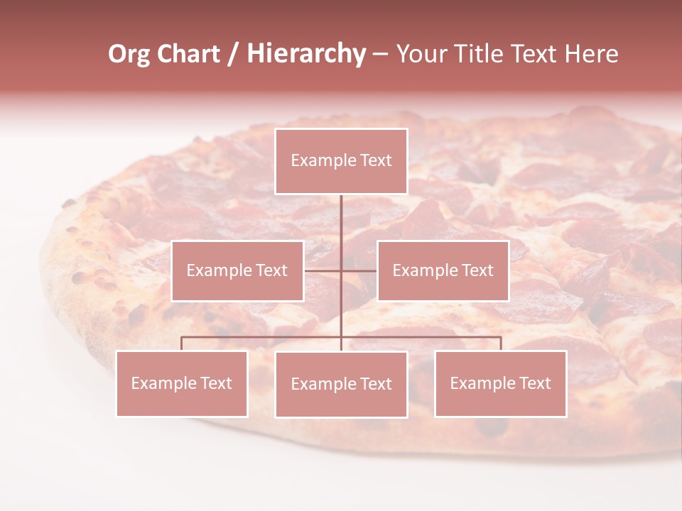 Isolated Dinner Background PowerPoint Template