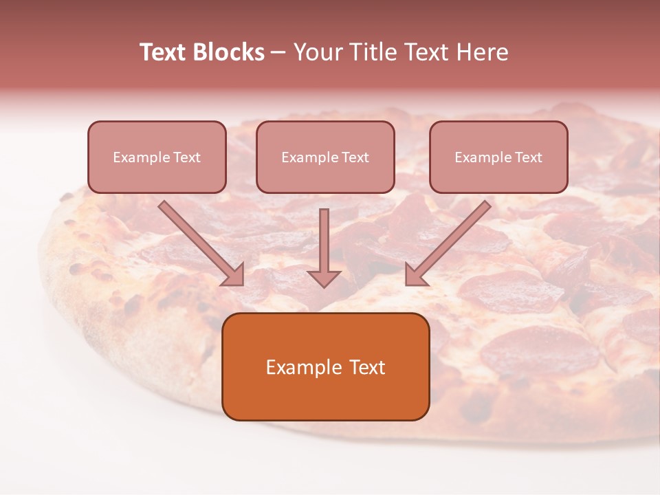 Isolated Dinner Background PowerPoint Template