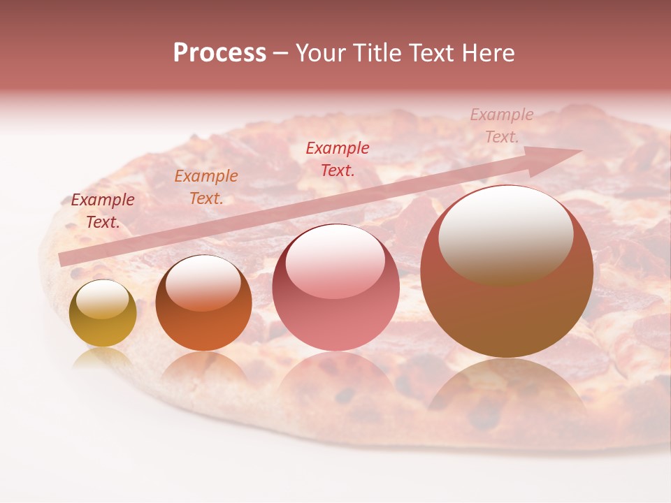 Isolated Dinner Background PowerPoint Template