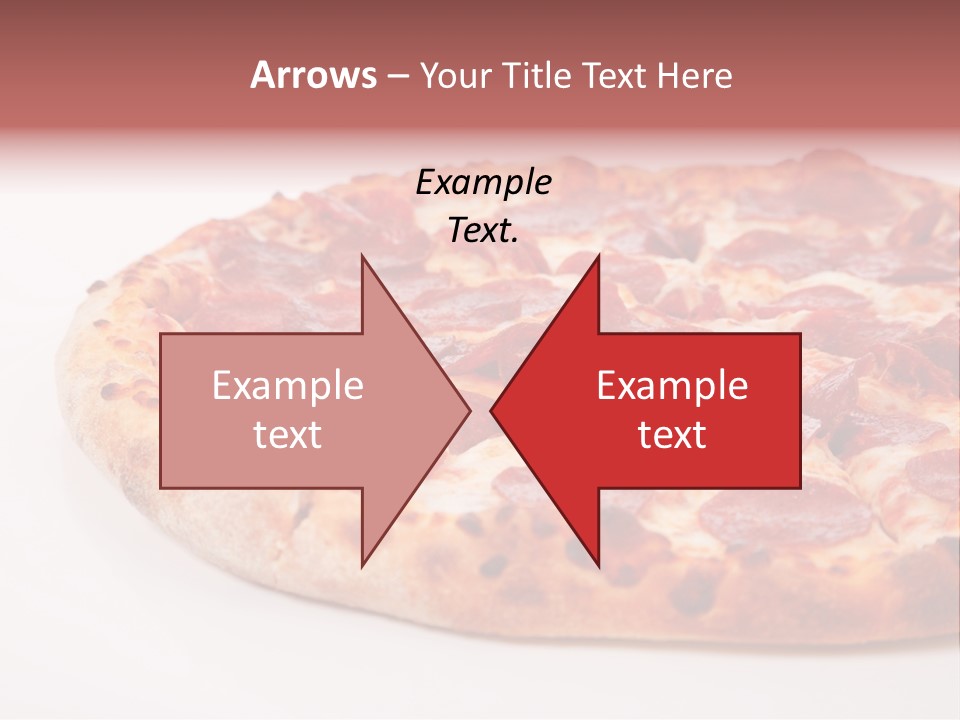 Isolated Dinner Background PowerPoint Template