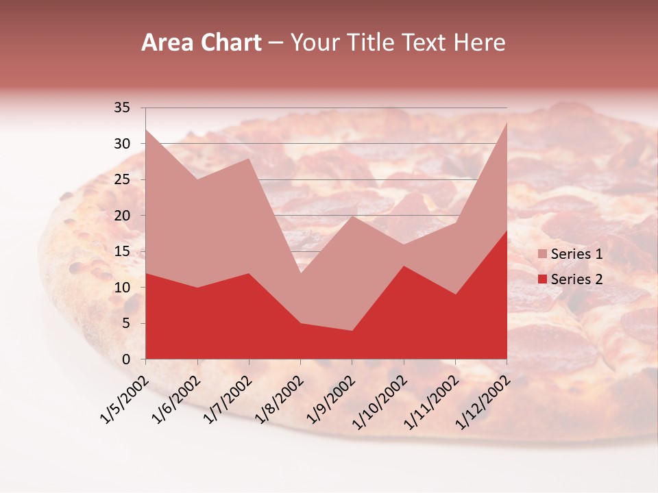 Isolated Dinner Background PowerPoint Template