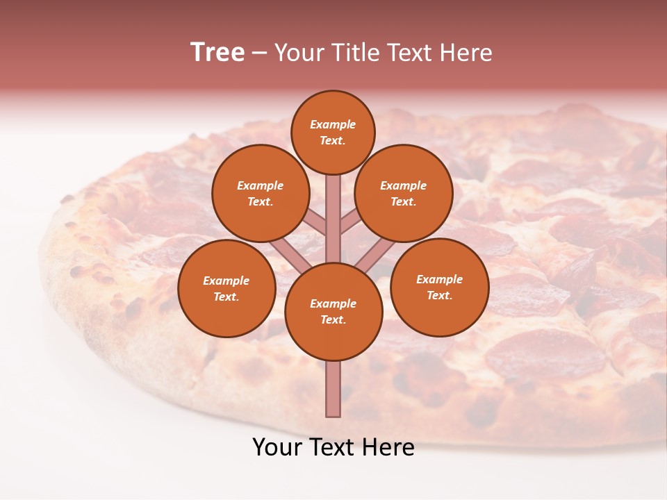 Isolated Dinner Background PowerPoint Template