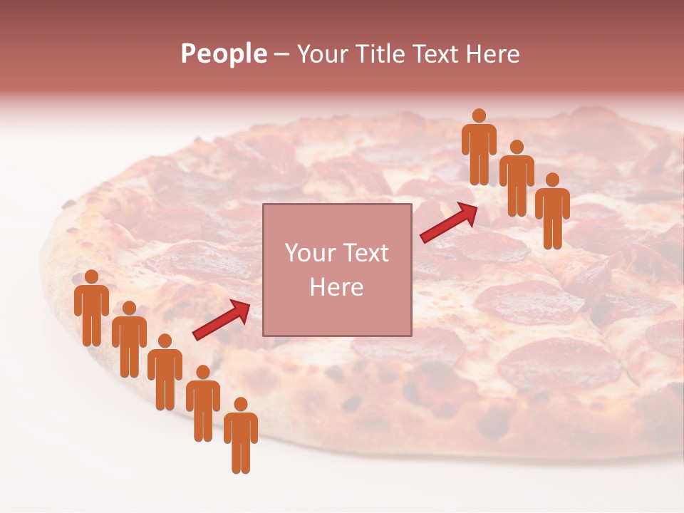 Isolated Dinner Background PowerPoint Template