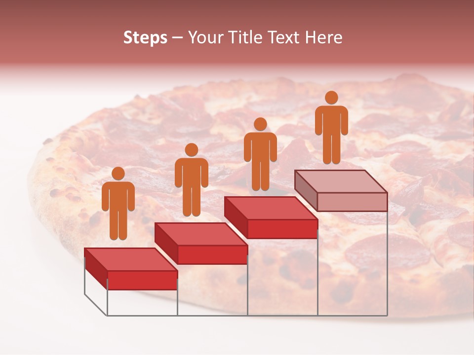 Isolated Dinner Background PowerPoint Template