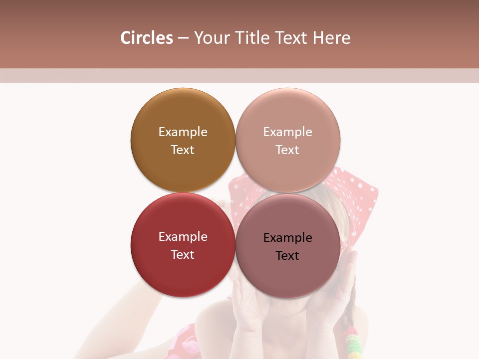 A Little Girl Laying On The Ground Wearing Sunglasses And A Red Hat PowerPoint Template