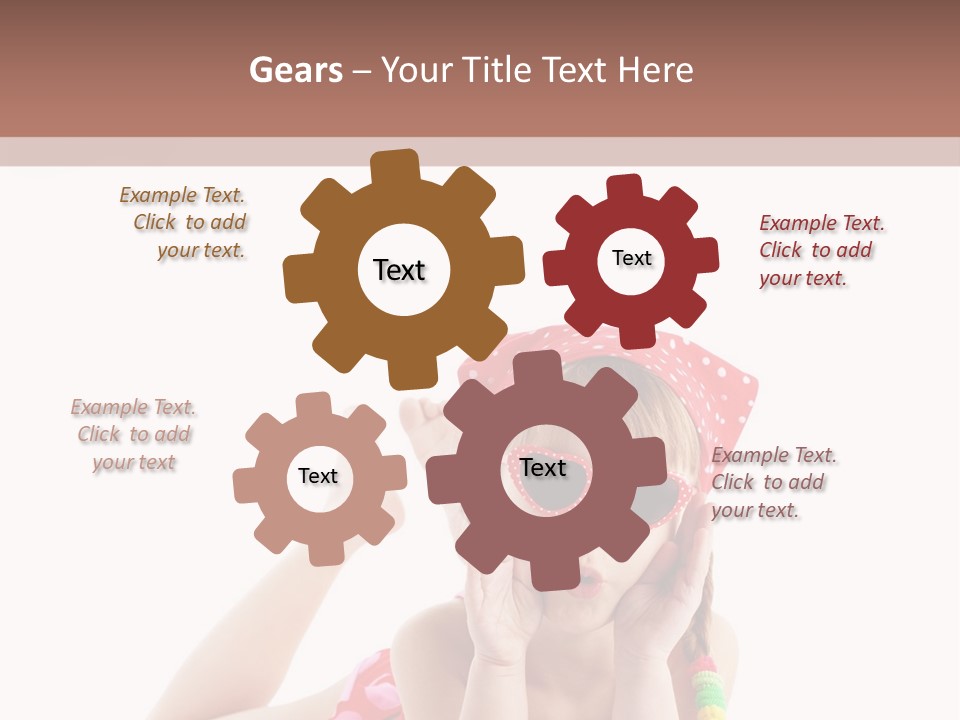 A Little Girl Laying On The Ground Wearing Sunglasses And A Red Hat PowerPoint Template