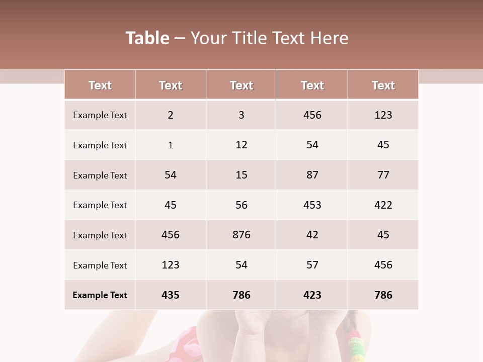 A Little Girl Laying On The Ground Wearing Sunglasses And A Red Hat PowerPoint Template