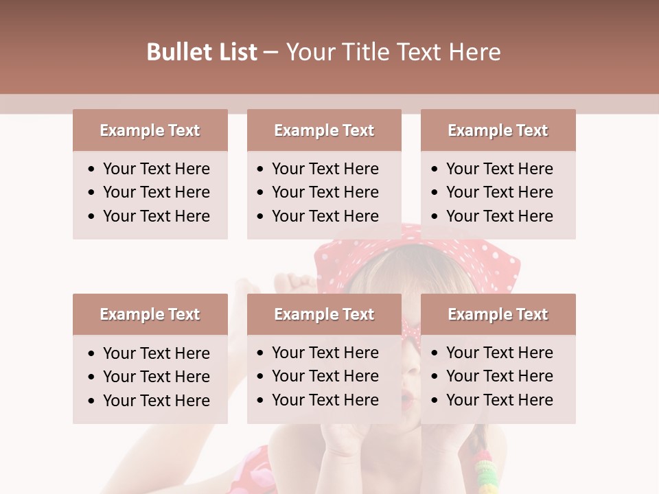 A Little Girl Laying On The Ground Wearing Sunglasses And A Red Hat PowerPoint Template