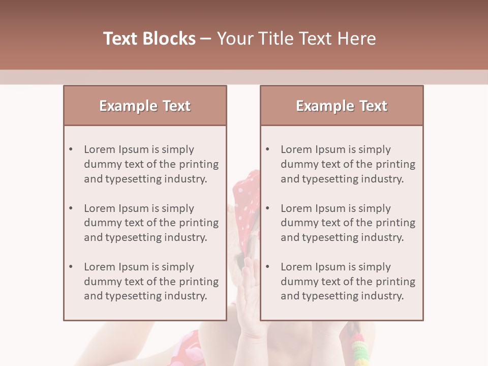 A Little Girl Laying On The Ground Wearing Sunglasses And A Red Hat PowerPoint Template