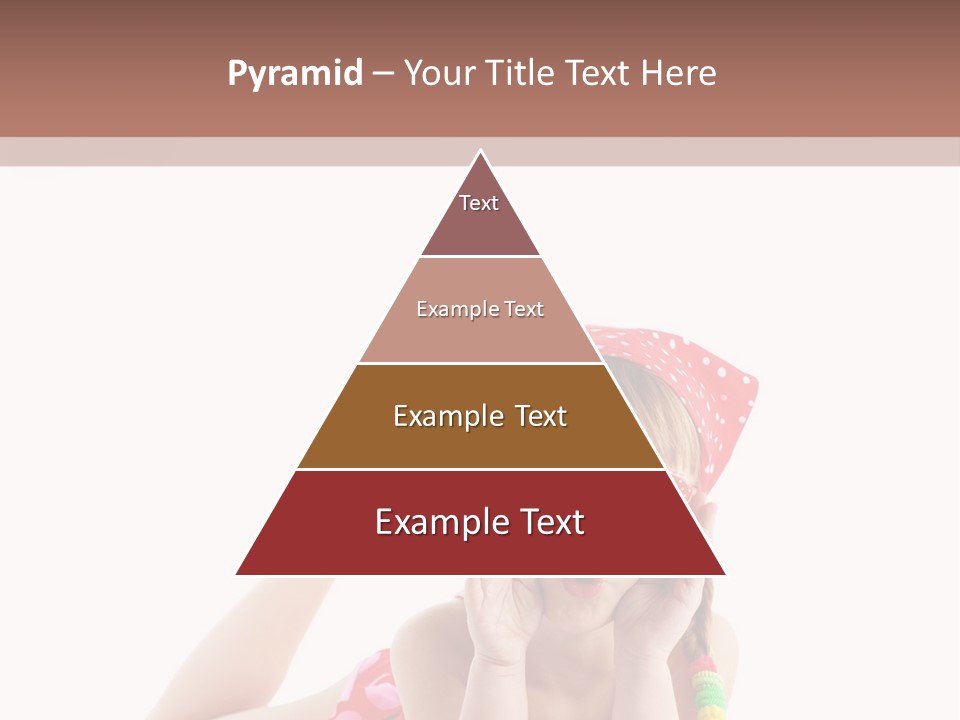 A Little Girl Laying On The Ground Wearing Sunglasses And A Red Hat PowerPoint Template