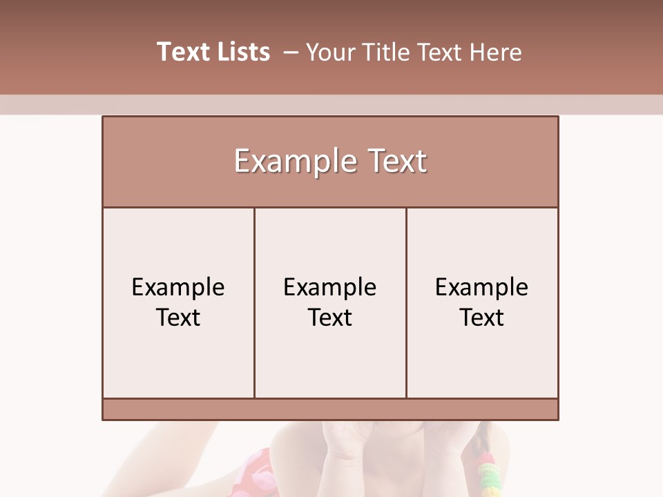 A Little Girl Laying On The Ground Wearing Sunglasses And A Red Hat PowerPoint Template