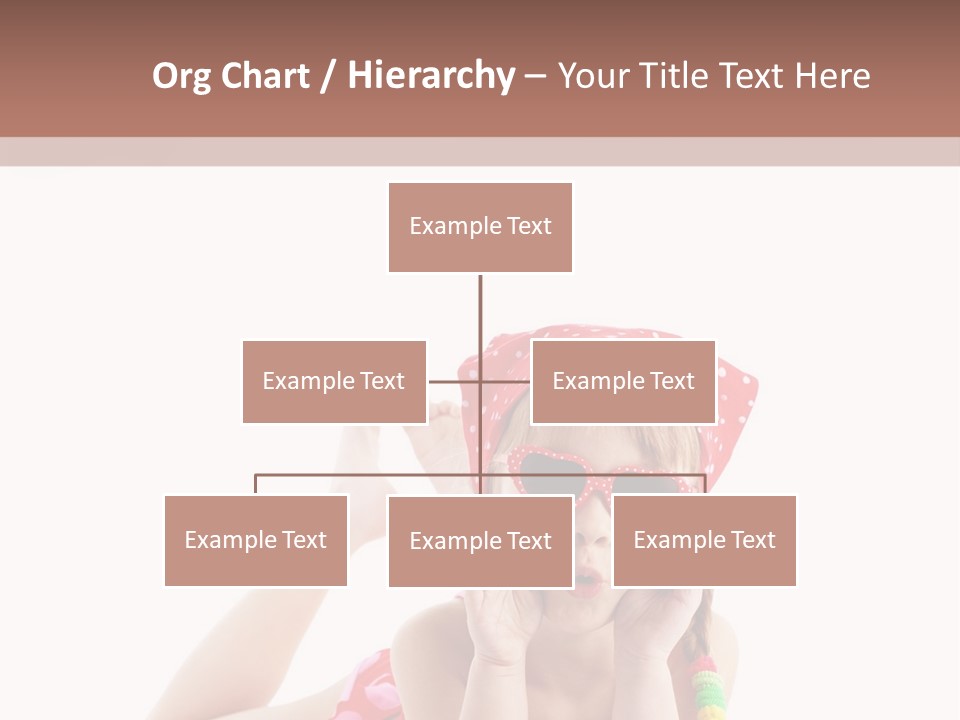 A Little Girl Laying On The Ground Wearing Sunglasses And A Red Hat PowerPoint Template