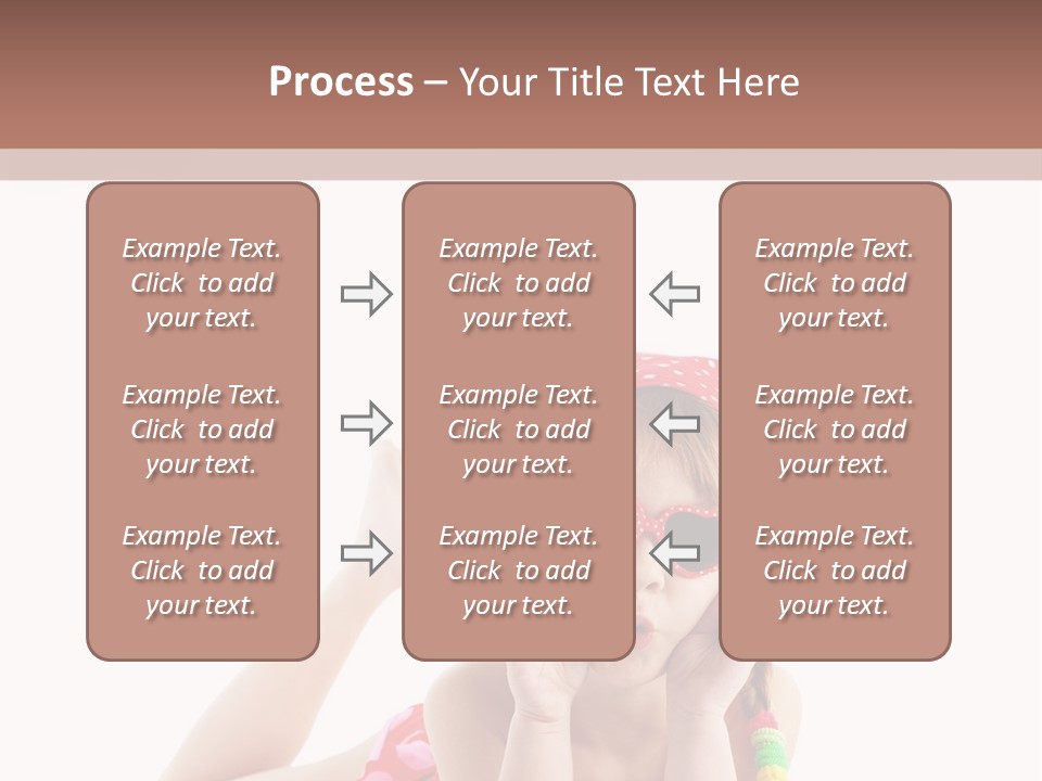 A Little Girl Laying On The Ground Wearing Sunglasses And A Red Hat PowerPoint Template