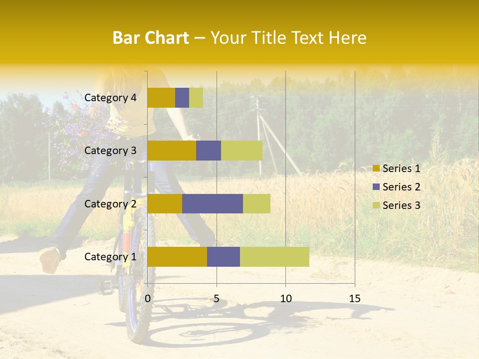 Model Sun Smiling PowerPoint Template