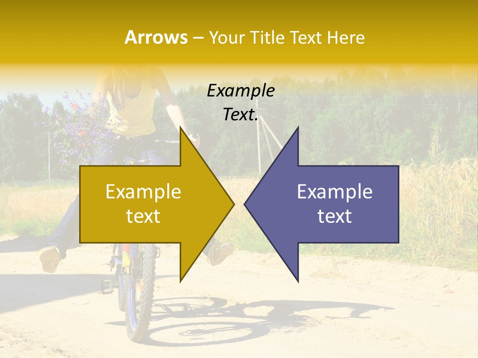 Model Sun Smiling PowerPoint Template
