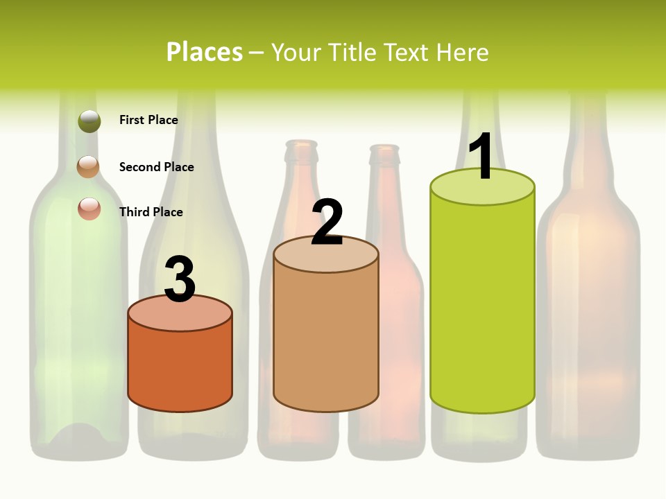 Glass White Background PowerPoint Template