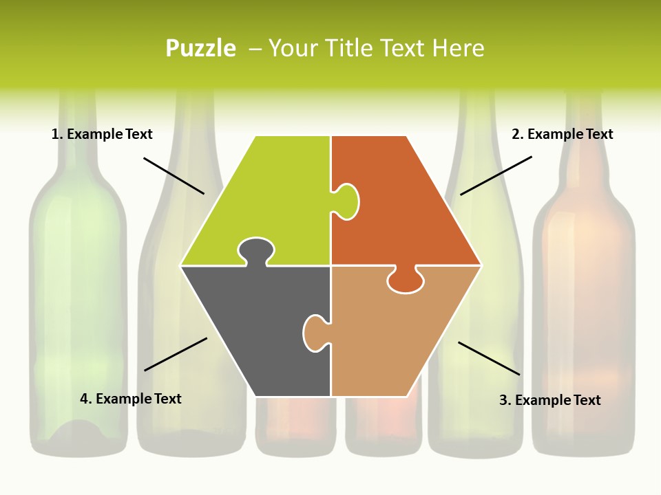 Glass White Background PowerPoint Template