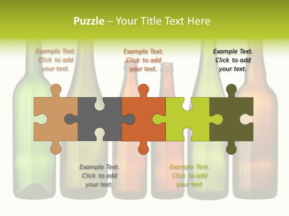 Glass White Background PowerPoint Template