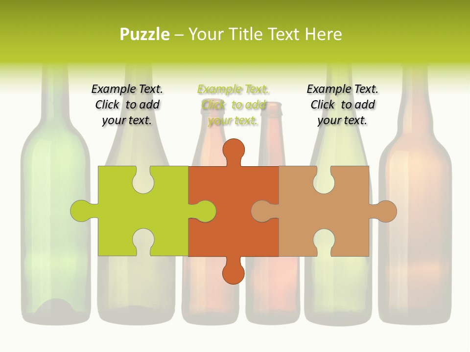 Glass White Background PowerPoint Template