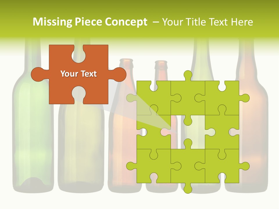 Glass White Background PowerPoint Template